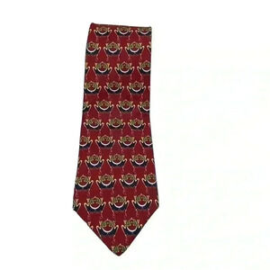 Fendi silk tie made in Italy